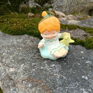 VTG 1980s Hallmark angel on a cloud ornament, Christmas ornament, cute core vibe